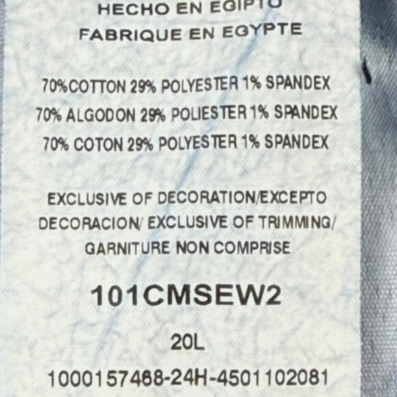 Lee Women's Straight Mid Rise Stretch Friction Resistant Blue Jeans Size 20L NWT - Picture 7 of 11